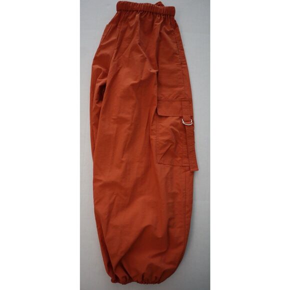 Urban Outfitters OB155556 Women's Sz S Burnt Orange Parachute Jogger Cargo Pants - Picture 7 of 10